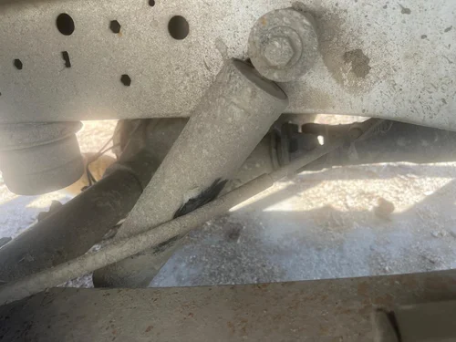 Amortizor punte spate MITSUBISHI L200 / TRITON 2.5 2004-2018 485310B020, vedere frontata