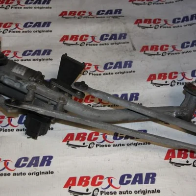 Ansamblu stergator cu motoras FORD FIESTA V 2001-2014 2S6T-17B571-AC, vedere frontata