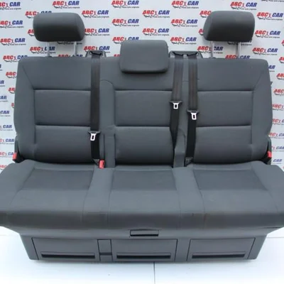 Bancheta spate (3 locuri) VOLKSWAGEN TRANSPORTER T5 2003-2016, vedere frontata