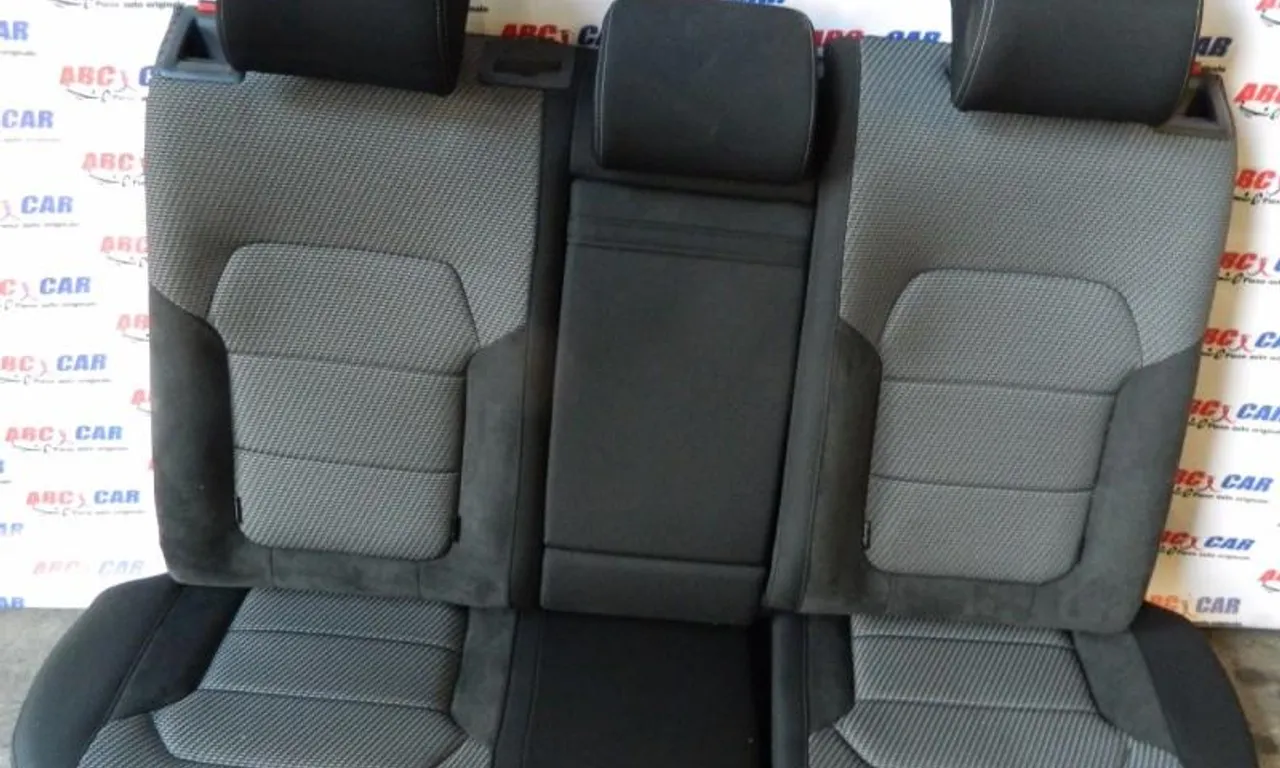 Bancheta spate completa din material + alcantara VOLKSWAGEN PASSAT B7 2010-2014