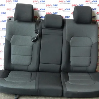 Bancheta spate completa din material VOLKSWAGEN PASSAT B7 2010-2014, vedere frontata