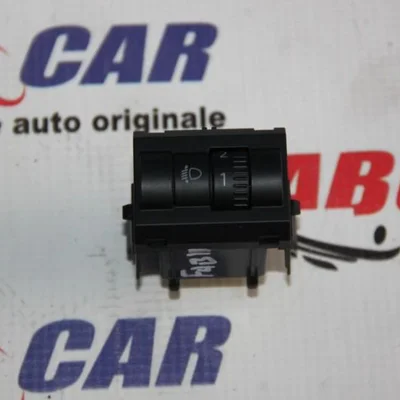 Buton reglaj far SKODA FABIA III 2014-2022 5E0941333A, vedere frontata
