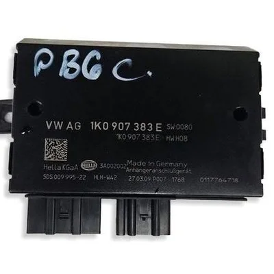 Calculator carlig remorcare VOLKSWAGEN TIGUAN 2007-2018 1K0907383E, vedere frontata