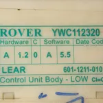 Calculator confort ROVER 75 1999-2005 YWC112320, vedere laterala