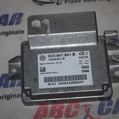 Calculator frana de mana VOLKSWAGEN PASSAT B6 2005-2011 3C0907801B, vedere frontata