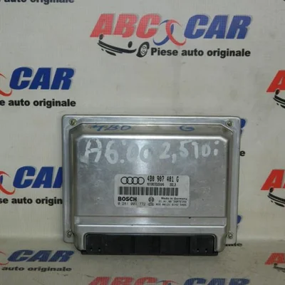 Calculator motor AUDI A6 C5 Avant 1997-2006 4B0907401G, vedere frontata