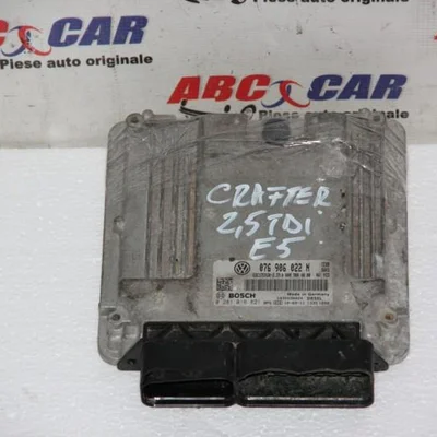 Calculator motor + cheie VOLKSWAGEN CRAFTER 30-35 bus 2006-2016 0281016821, vedere frontata