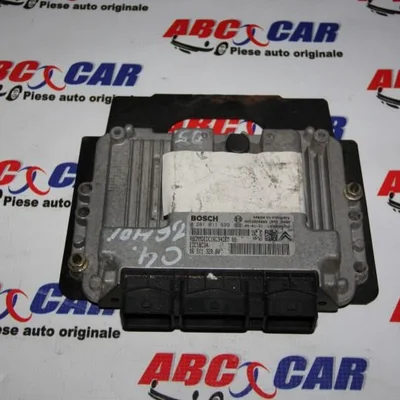 Calculator motor CITROEN C4 2004-2013 9651132880, vedere frontata