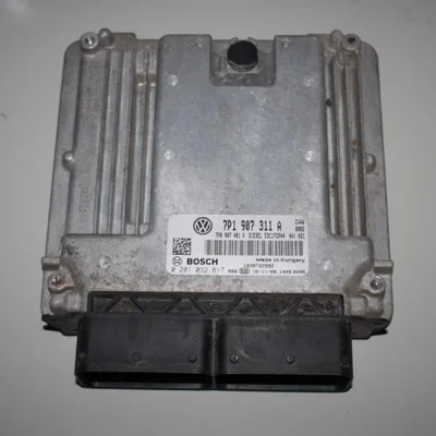 Calculator motor ECU VOLKSWAGEN TOUAREG 2010-2018 7P1907311A, vedere frontata