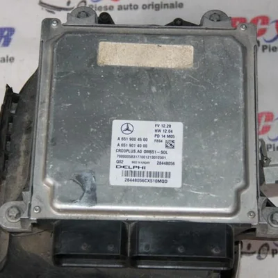 Calculator motor MERCEDES C-CLASS 2013-2023 A6519004500, vedere frontata