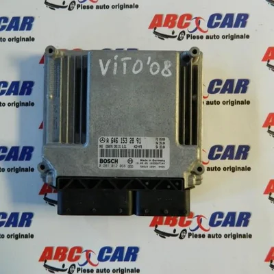 Calculator motor MERCEDES VITO bus 2003-2026 A646 153 28 91, vedere frontata