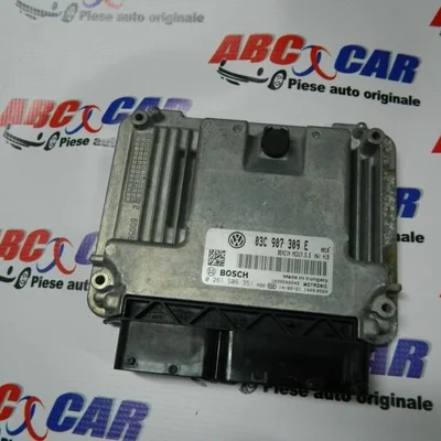 Calculator motor NOU VOLKSWAGEN PASSAT B7 2010-2014 03C907309E, vedere frontata