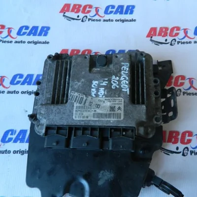 Calculator Motor PEUGEOT 206 1998-2012 9655919780, vedere frontata
