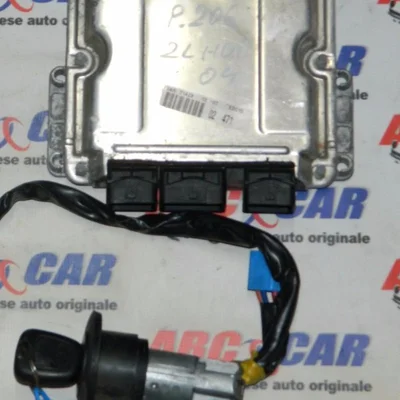 Calculator motor PEUGEOT 206 1999-2009 9648588880, vedere frontata