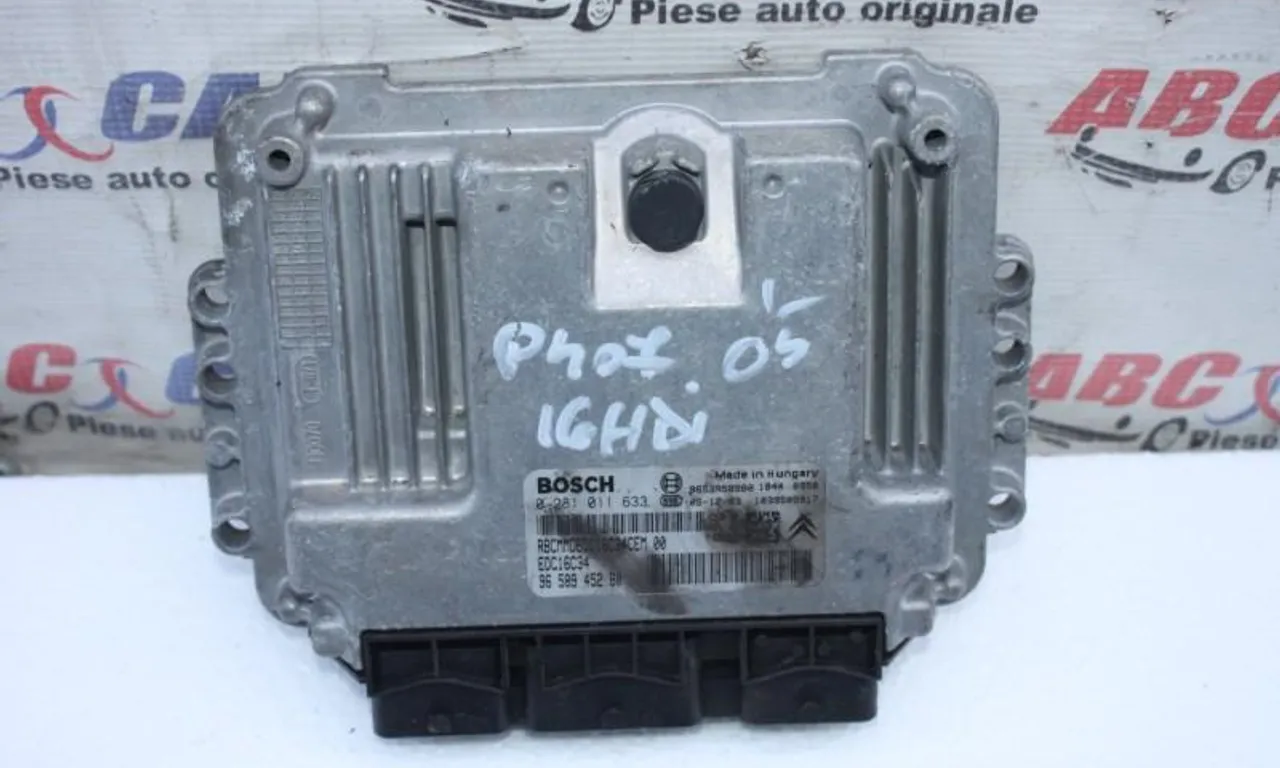 Calculator motor PEUGEOT 407 SW 2004-2010