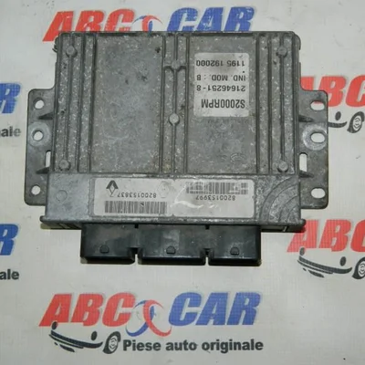 Calculator motor RENAULT LAGUNA II 2001-2007 8200153837, vedere frontata