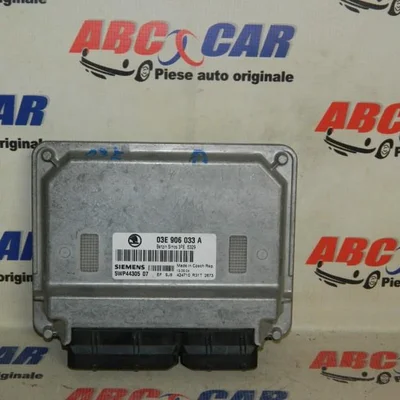Calculator motor SKODA FABIA I 1999-2008 03E906033A, vedere frontata