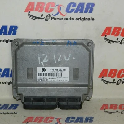 Calculator motor SKODA FABIA I 1999-2008 03E906033AB, vedere frontata