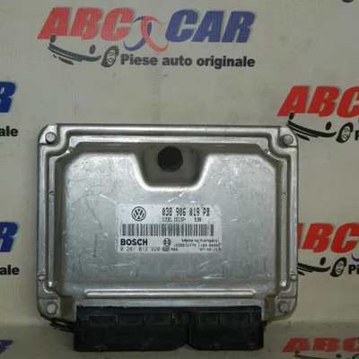 Calculator motor SKODA OCTAVIA I 1998-2010 038906019PB, vedere frontata