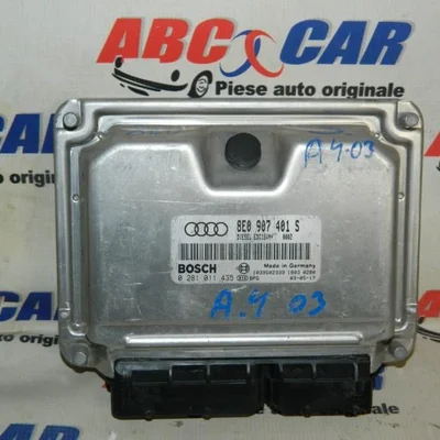 Calculator motor VOLKSWAGEN LUPO I 1998-2005 8E0907401S, vedere frontata