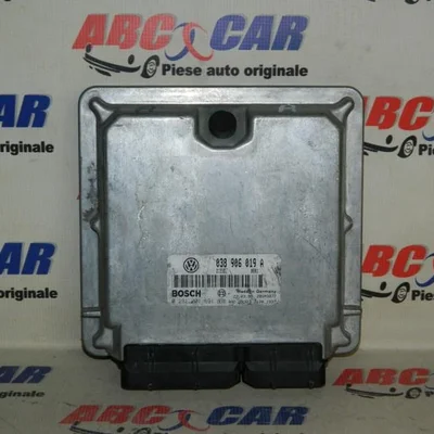 Calculator motor VOLKSWAGEN PASSAT B5 1996-2001 038906019A, vedere frontata