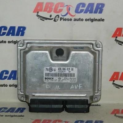 Calculator motor VOLKSWAGEN PASSAT B5 1996-2001 038906019GQ, vedere frontata