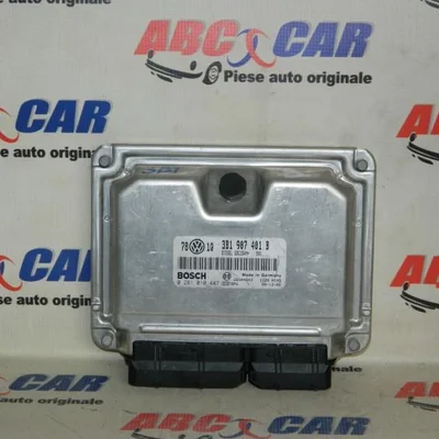 Calculator motor VOLKSWAGEN PASSAT B5 1996-2001 3B1907401B, vedere frontata