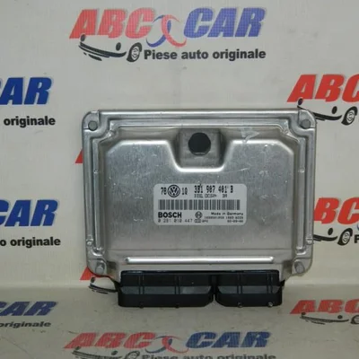 Calculator motor VOLKSWAGEN PASSAT B5 1996-2001 3B1907401B, vedere frontata