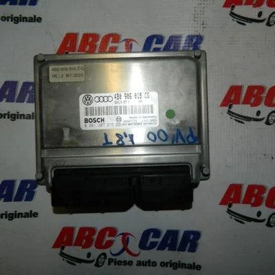 Calculator motor VOLKSWAGEN PASSAT B5.5 2000-2005 4B0906018CG, vedere frontata