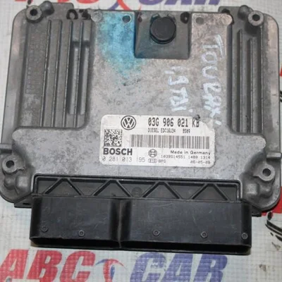 Calculator motor VOLKSWAGEN TOURAN 2003-2011 03G906021KB, vedere frontata