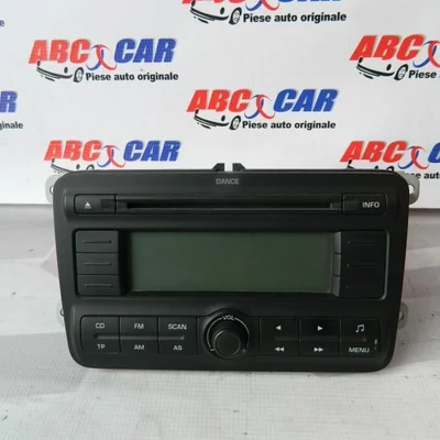 CD Player SKODA FABIA II 2007-2014 5J0035161A, vedere frontata