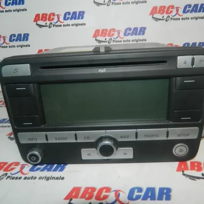 Cd player VOLKSWAGEN PASSAT B6 Variant 2005-2011 1K0035191D, vedere frontata