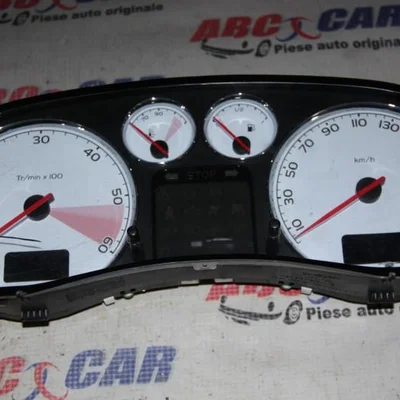 Ceasuri bord PEUGEOT 307 2000-2012 9655925880, vedere frontata