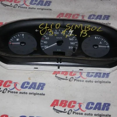 Ceasuri bord RENAULT CLIO SYMBOL I 1998-2026 8200104457, vedere frontata