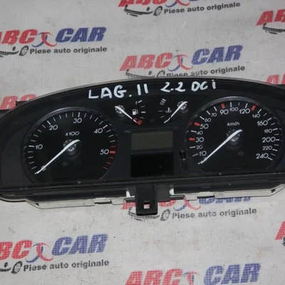 Ceasuri bord RENAULT LAGUNA II 2001-2007 8200263357, vedere frontata