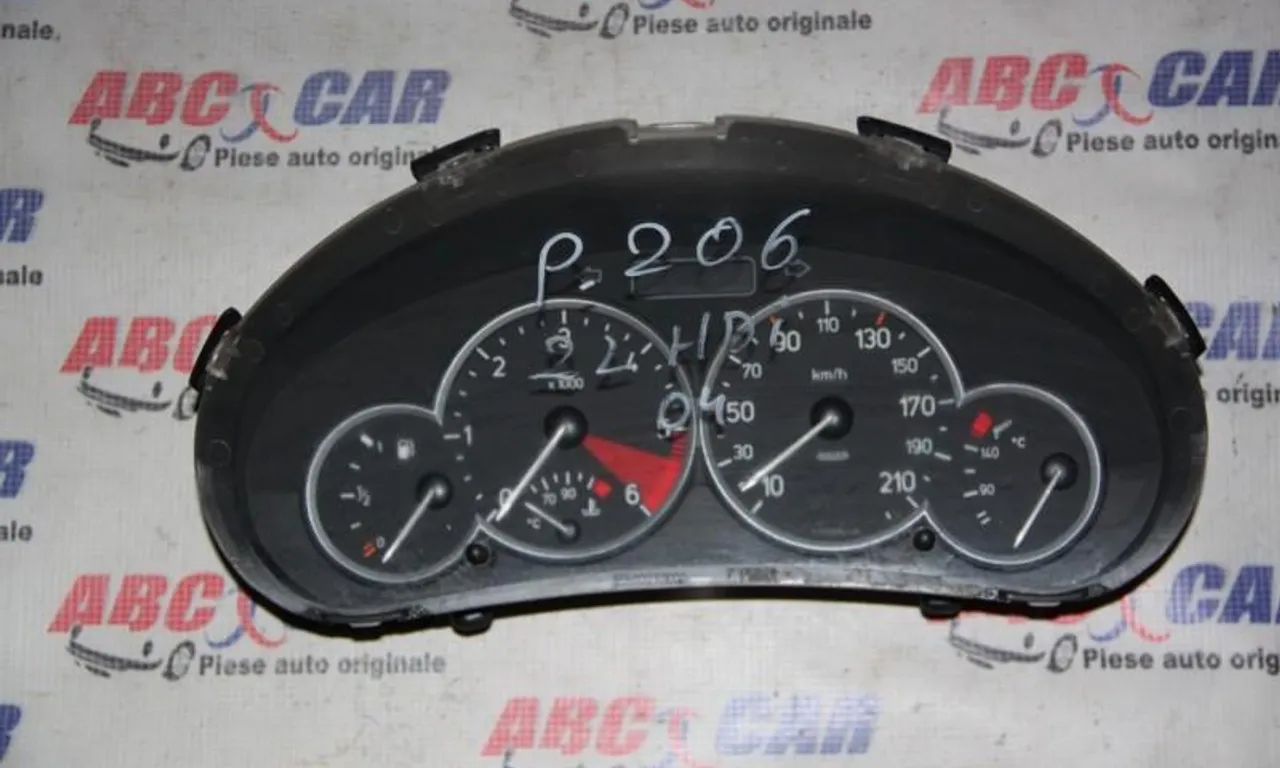 Ceasuri de bord PEUGEOT 206 1998-2012