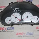 Ceasuri de bord PEUGEOT 206 1998-2012 9651740580, vedere frontata