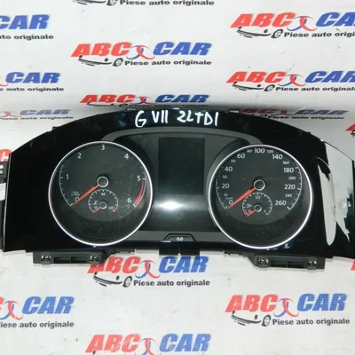 Ceasuri de bord VOLKSWAGEN GOLF ALLTRACK VII Variant 2014-2020 5G0920860A, vedere frontata