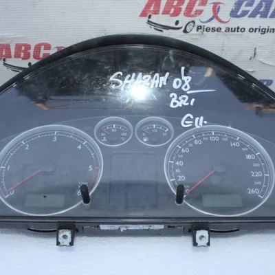 Ceasuri de bord VOLKSWAGEN SHARAN 1995-2010 7M3920820L, vedere frontata