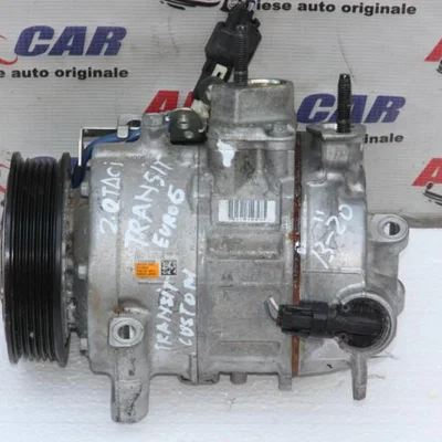 Compresor clima FORD TRANSIT CUSTOM V362 2012-2026 GK21-19D629-AE, vedere frontata