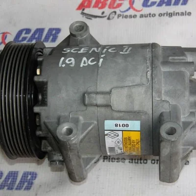 Compresor clima RENAULT SCENIC II 2003-2010 8200309193, vedere frontata