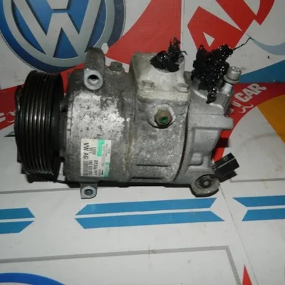 Compresor clima VOLKSWAGEN PASSAT B6 Variant 2005-2011 1K0820859F, vedere frontata
