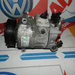 Compresor clima VOLKSWAGEN PASSAT B6 Variant 2005-2011 1K0820859F, vedere frontata