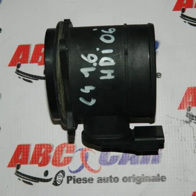 Debitmetru aer CITROEN C4 2004-2013 9650010780, vedere frontata