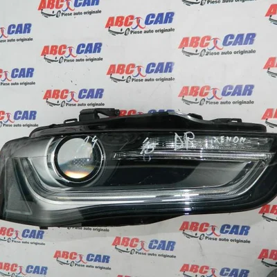 Far dreapta Bi-xenon Led AUDI A4 B8 2007-2017 8K0941006C, vedere frontata