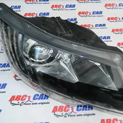 Far dreapta Bi-xenon Led SKODA SUPERB II 2008-2015 3T1941016H, vedere frontata