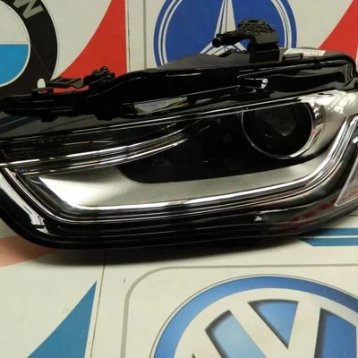 Far stanga bi-xenon led adaptiv AUDI A4 B8 2007-2017, vedere frontata