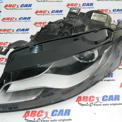 Far stanga Bi-xenon led AUDI A4 B8 2007-2017 8K0941003C, vedere frontata