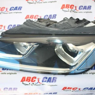 Far stanga bi-xenon LED R-Line VOLKSWAGEN TOUAREG 2010-2018 7P2941751A, vedere frontata