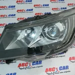 Far stanga Bi-xenon led SKODA SUPERB II 2008-2015 3T1941015A, vedere laterala